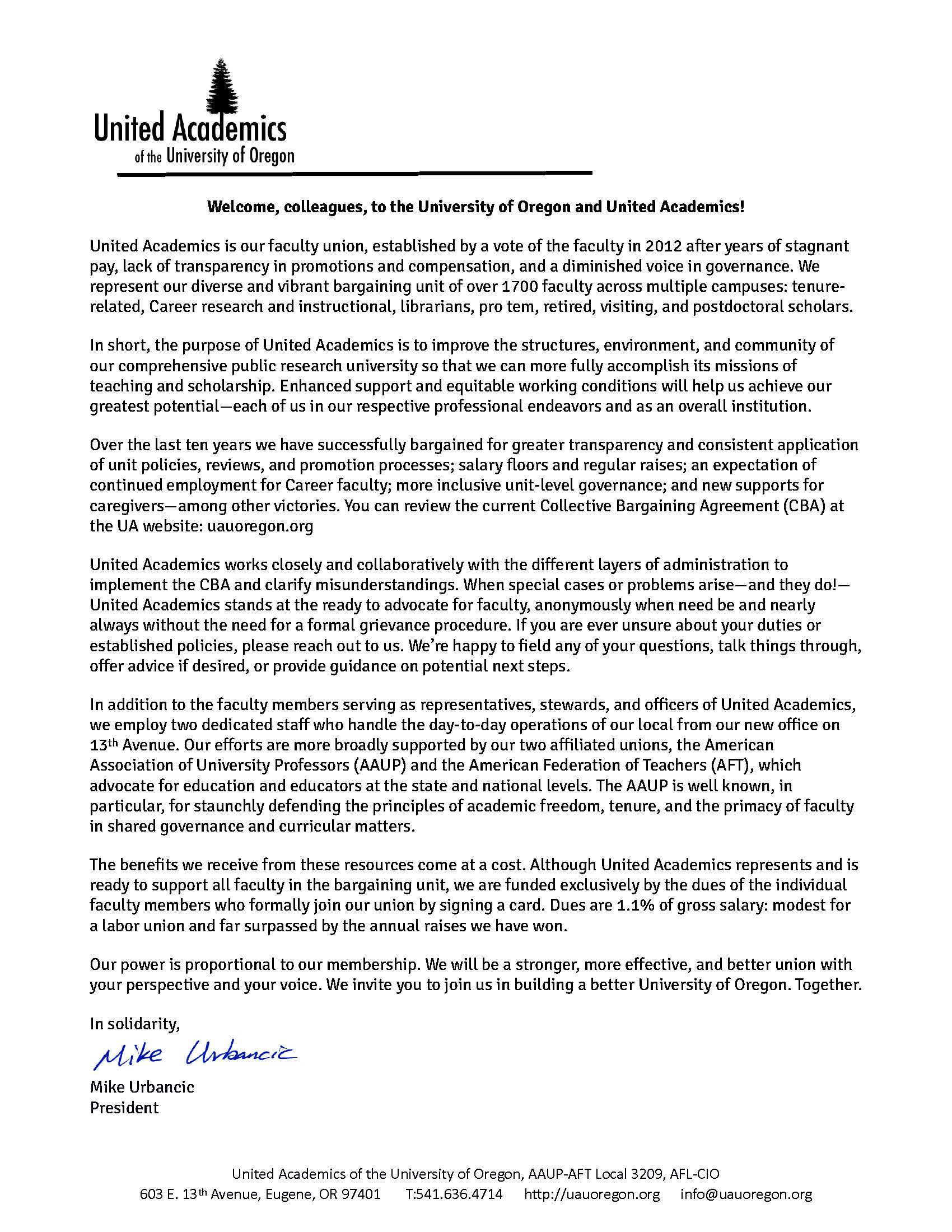 UAUO welcome letter 2022 final